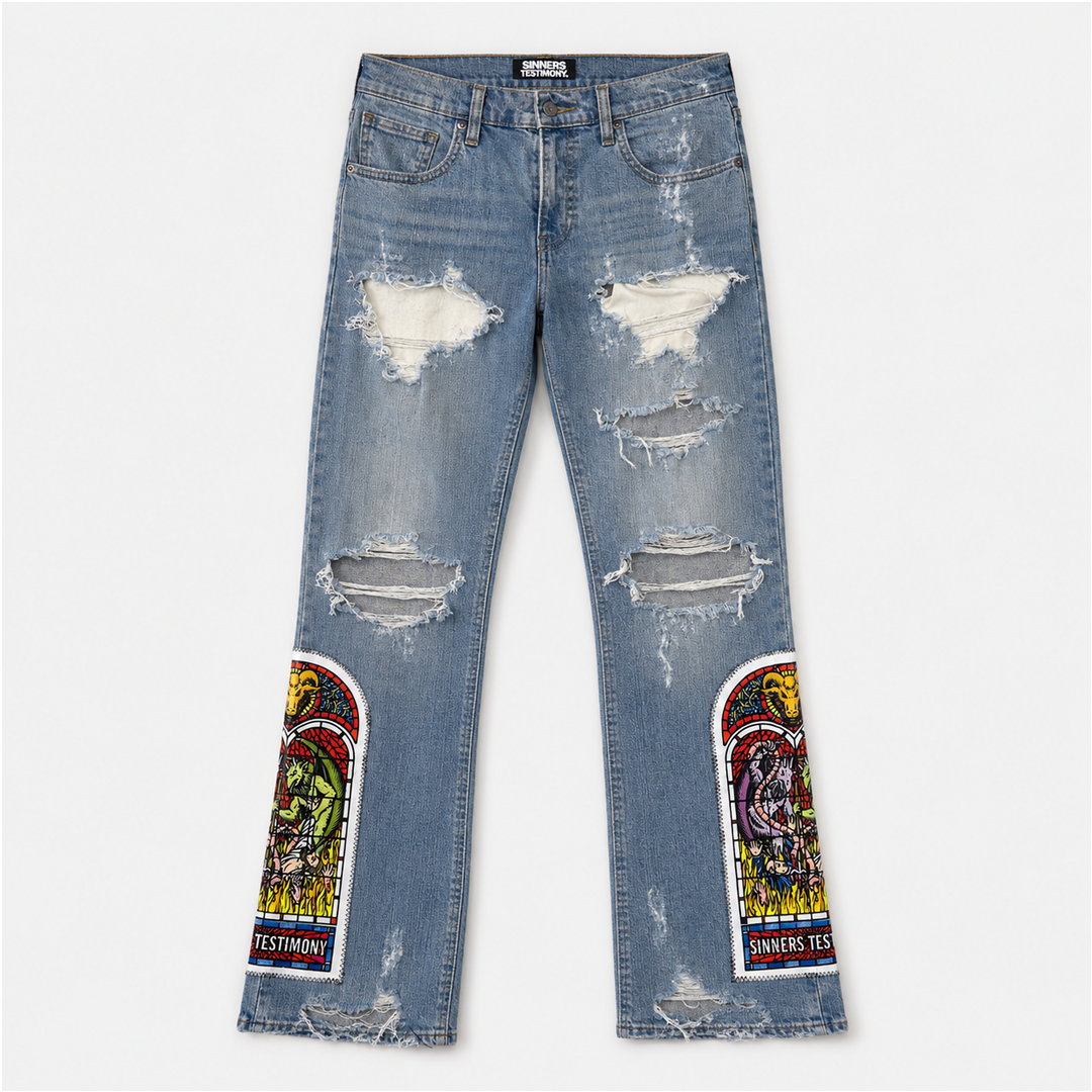 S.T.X STAINED GLASS DENIM